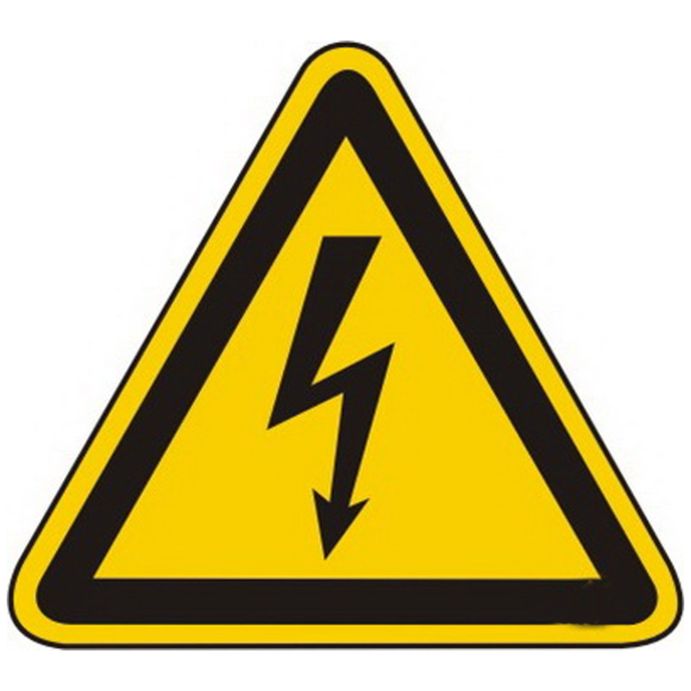 Warnzeichen  Warnung  vor gef hrlicher elektrischer Spannung 