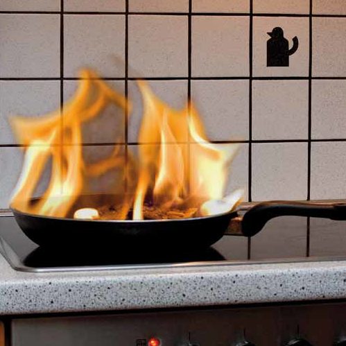 Fettbrand Küche