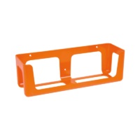 Söhngen Wandhalterung Kiel Kunststoff orange Verbandskastenhalterung für die Wand zum anschrauben