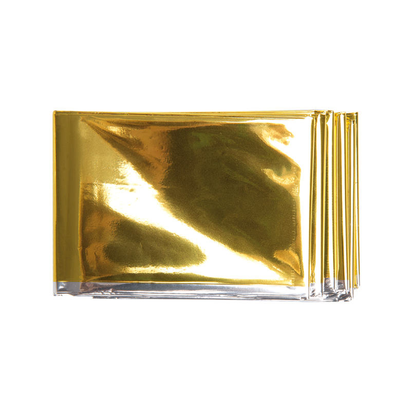 Rettungsdecke Gold/Silber, ca. 210x160cm
