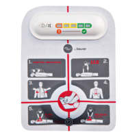 Söhngen Lifepad Life Pad Beatmungshilfe Wiederbelebung Hilfe im Notfall optimalen Kompressionsdruck Schritt-für-Schritt-Anleitung Kombination mit einem Defibrillator